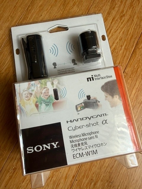 Sony ECM-W1M Shotgun Microphone