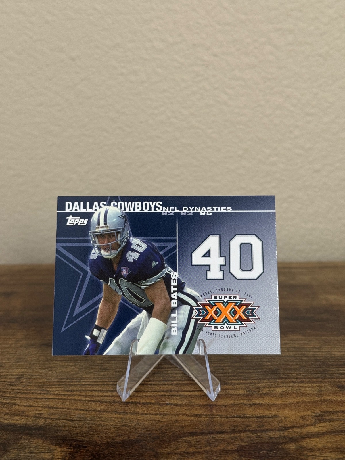 2008 Topps - NFL Dynasties Tribute #DYN-BB Bill Bates