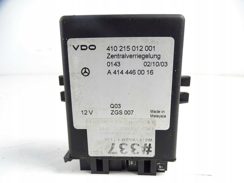 Mercedes Vaneo W414 Zentralverriegelungsmodul A4144460016 / MO 09807