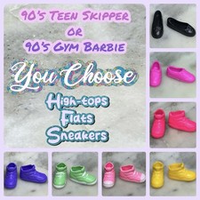 Vtg Gym Barbie or 90s TEEN Skipper Shoes~ YOU...