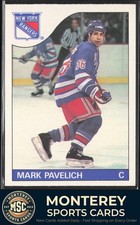 Mark Pavelich 1985-86 O-Pee-Chee #69 New York Rangers