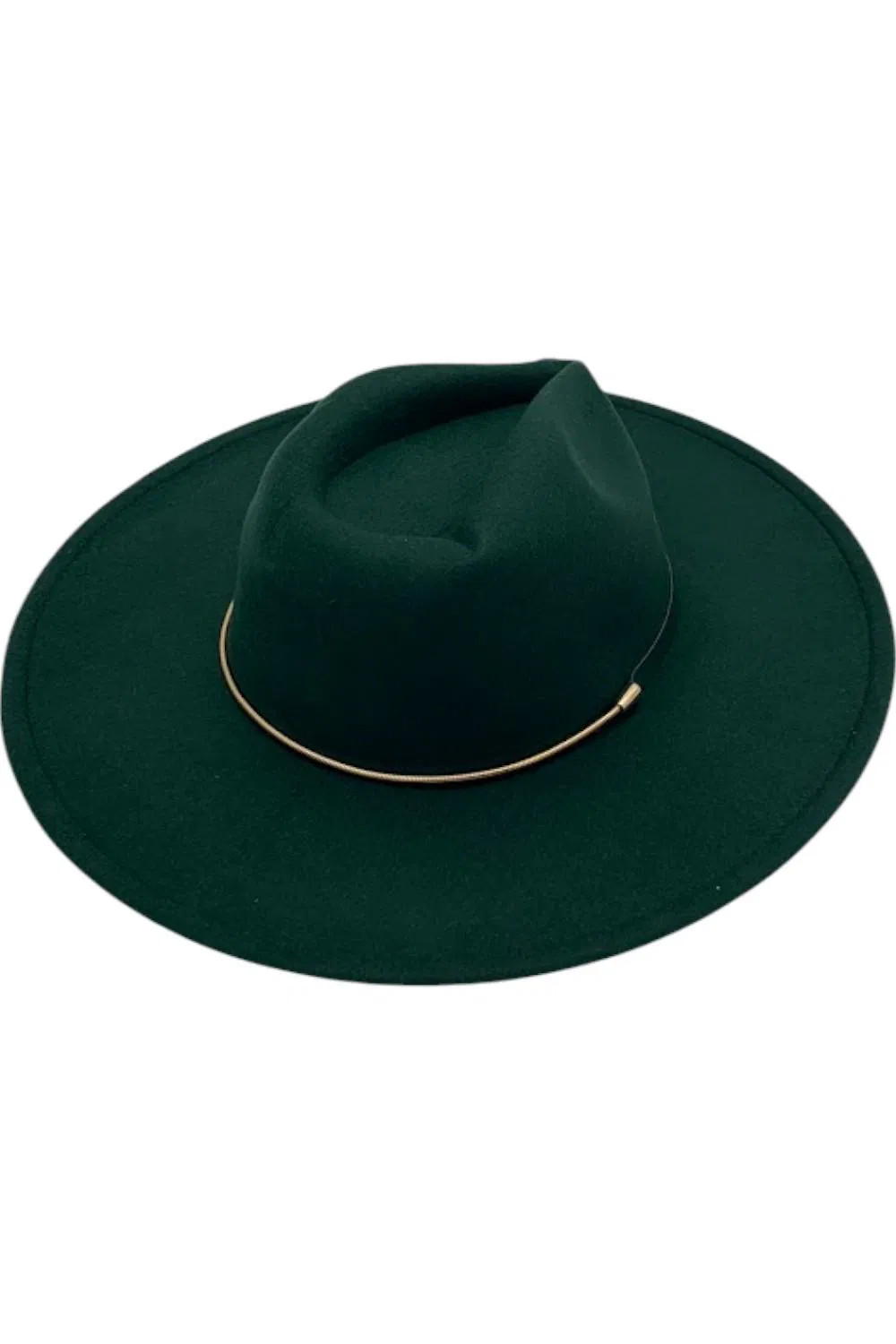 Vince Camuto Womens Felt Panama Hat Forest 4490₽
