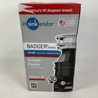 NEW InSinkErator Badger 5 1/2 HP Food Waste Disposer With Power Cord Attached