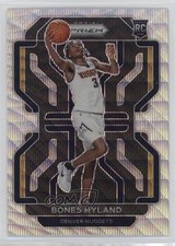 2021-22 Panini Prizm Silver Wave Prizm Bones Hyland #302 0b4t