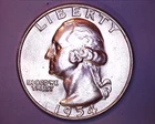 1954-D WASHINGTON QUARTER   BU  **331-6