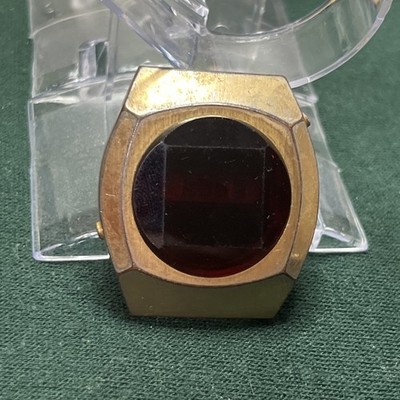 Compu Chron Led Watch Head As Is For Parts Or Repair Not Working RARE