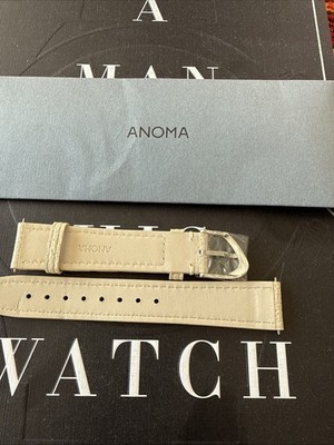 Anoma A1 Slate Watch Leather Strap brand New With Buckle