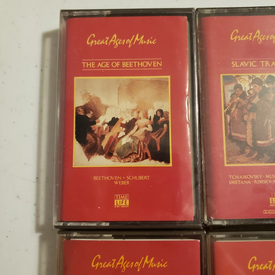 The Great Age of Music Time Life Music: 5 Tape Lot New Sealed Classical  - Image 2 of 4
