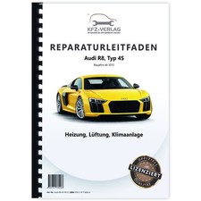 Audi R8 Typ 4S ab 2015 Heizung Belüftung Klimaanlage Werkstatthandbuch
