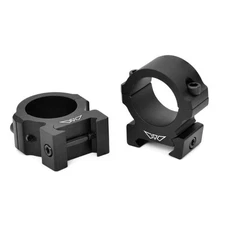 Warne Vapor Horizontal 30mm High Scope Rings Matte Black Fits Picatinny V615M