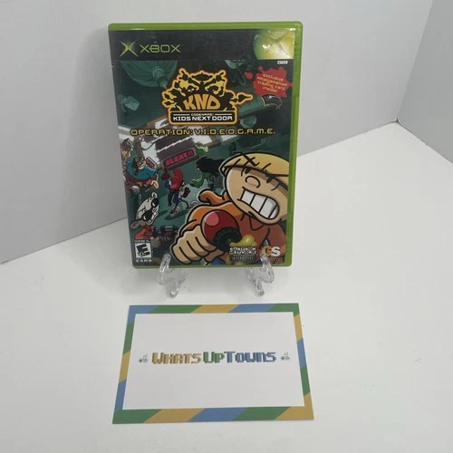 Codename: Kids Next Door Operation: Videogame (Microsoft Xbox, 2005)