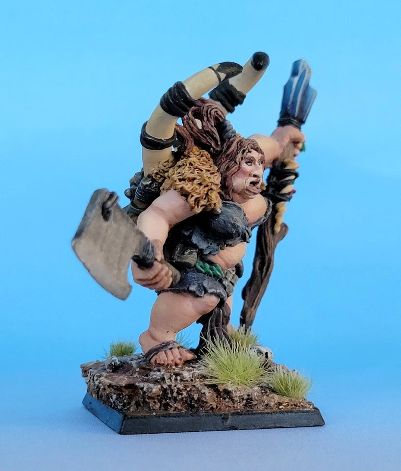 Warhammer Ogor Mawtribes Ogro Carnicero Proxy Reaper Talanka Ogre 02933 metal Foto 2 de 4