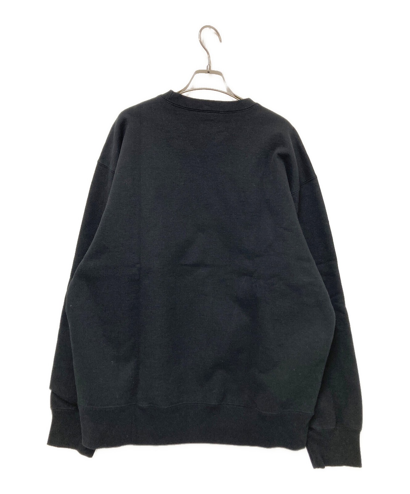 SUPREME BOX LOGO CREWNECK Size: L Black Men thumbnail 2