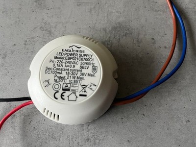 ERSATZTRAFO EAGLERISE EBP021C0700C1LED TRAFO POWER SUPPLY