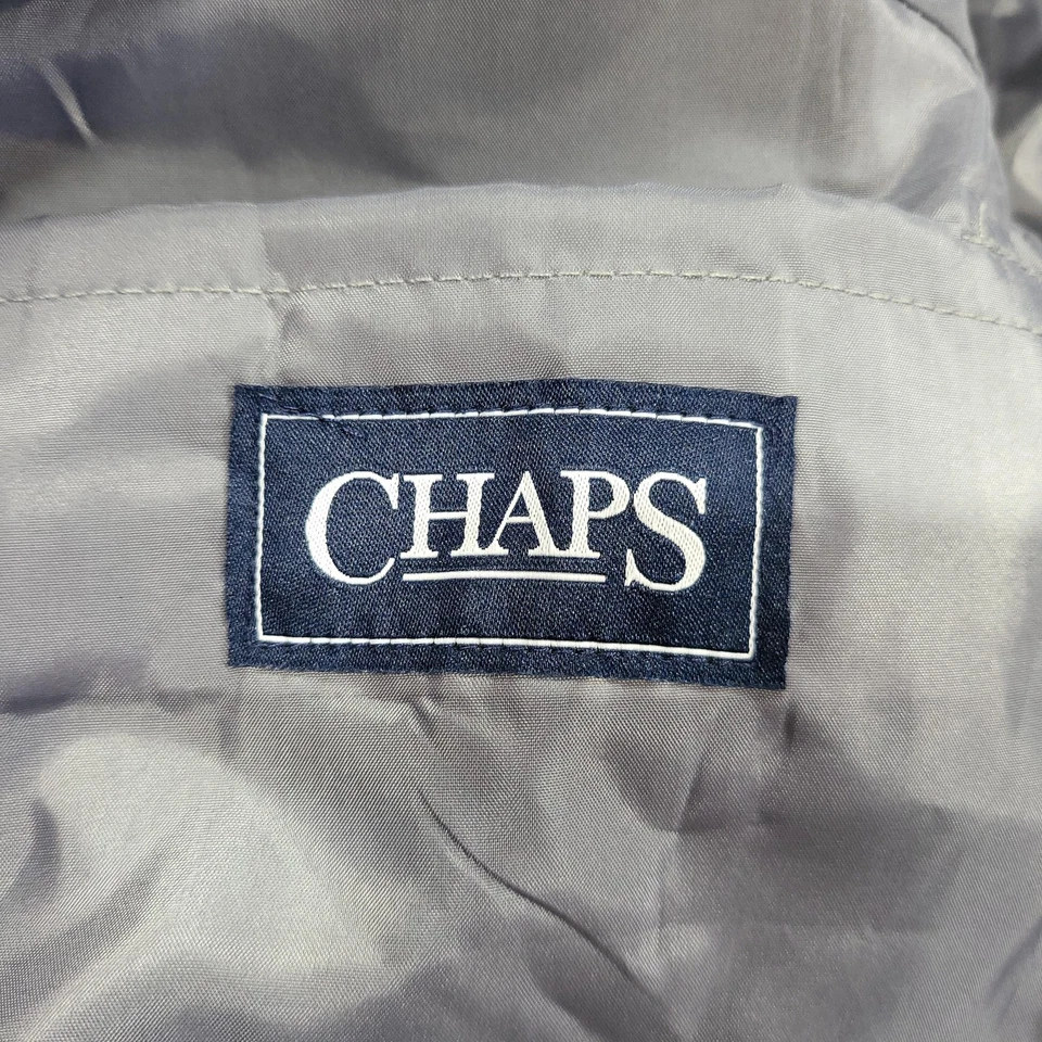 Chaps Blazer Niños 18 Regular Gris Abrigo Deportivo Traje Chaqueta Dos Botones Calce Clásico Foto 2 de 4