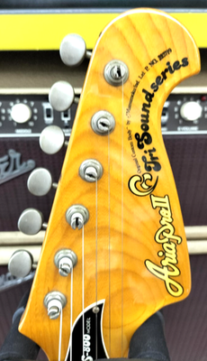 Aria ProⅡ Tri-Sound Series TS-800 Vintage Guitar Natural Thru