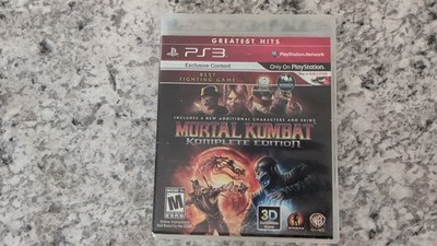 Mortal Kombat -- Komplete Edition (Sony PlayStation 3, 2012) Untested