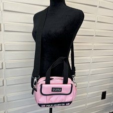 Vintage Polo Ralph Lauren Pink Versatile Crossbody, Shoulder, Handbag Small