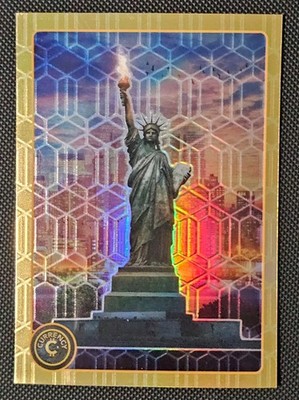 2025 Cardsmiths Currency Series 5 - #48 Statue of Liberty Citrine Gemstone 35/40