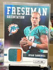 2012 Longevity Freshman Orientation Ryan Tannehill /49 TRICOLOR PLAYERWORN PATCH