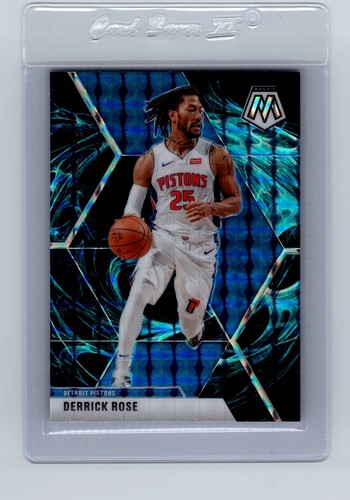 2019-20 Panini Mosaic Derrick Rose Genesis SSP Case Hit Card #67 Pistons Bulls - 第 1/2 張圖片
