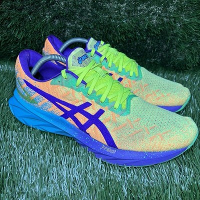 ASICS DynaBlast 'Orange Pop Azel' running shoe FF Blast US Men's Size 10