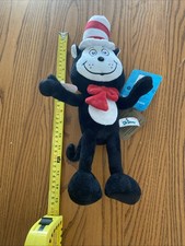 Cat in the Hat Plush 15 Inches Dr. Seuss Stuffed Toy Posable With Tags 2023