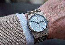 TISSOT PRX POWERMATIC 80 BLUE DIAL STAINLESS STEEL WATCH T137.407.11.351.00 NEW 4