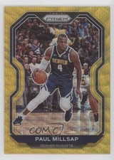 2020-21 Panini Prizm Gold Wave Prizm Paul Millsap #44 s3g