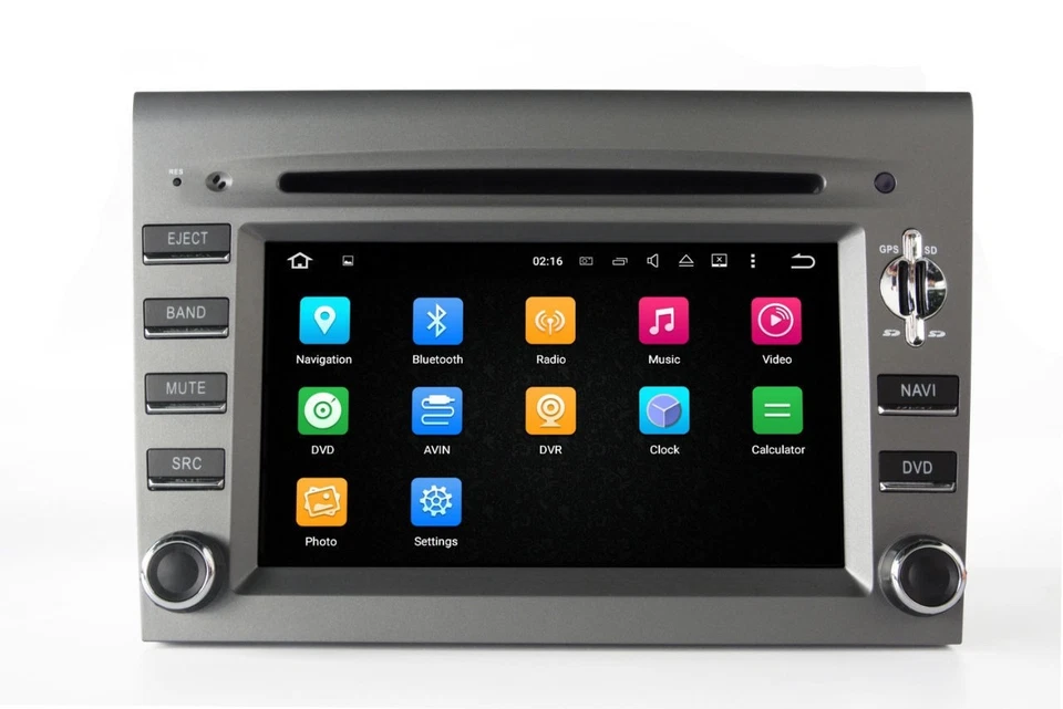 PORSCHE 911 997 BOXSTER CAYMAN DVD GPS NAVI ANDROID 13.0 DAB BT WIFI 8815 SILVER - Image 2 of 2