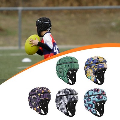 Rugbyhelm, Footballhelm, weiche Polsterung, Scrum-Cap-Ausrüstung, leichte