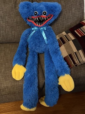Poppy Playtime Jumbo 47'' Scary Huggy Wuggy Plush Toy *ISSUES - READ*