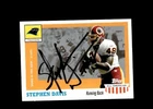 Stephen Davis 2005 Topps All American Redskins authentic autographed card