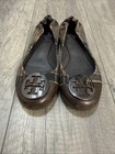 Tory Burch Women’s Serena 2 Brown Wool Plaid Slip On Flats Shoes Size 7M — photo 2