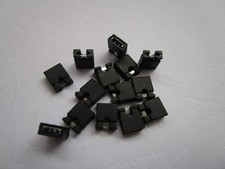500 pcs 2.54mm Mini Jumper Shorted Cap Black Standard Circuit Board 6x5x2mm New