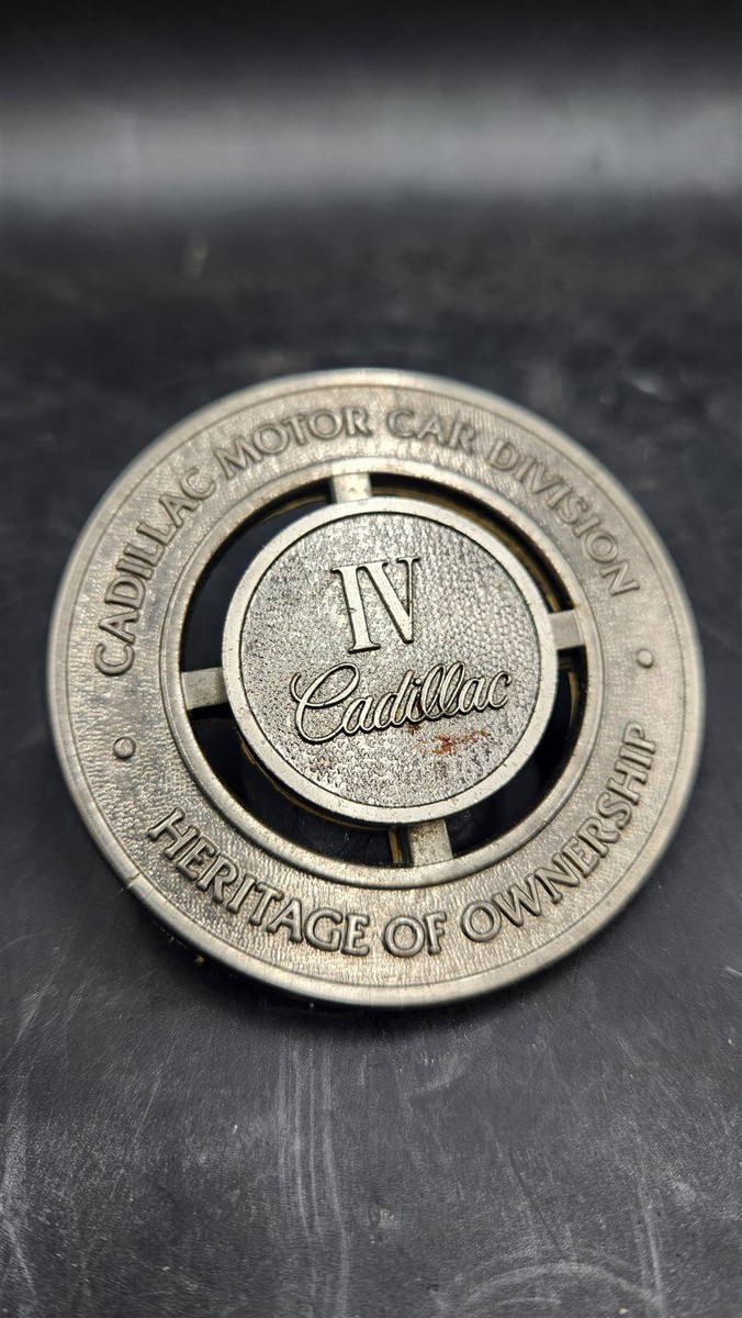 Cadillac Motor Car Division Heritage of Ownership Grille Medallion