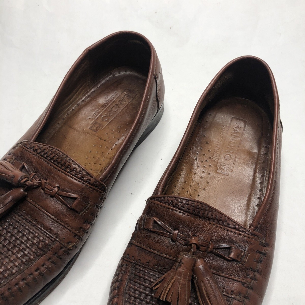 Sandro Moscoloni Comfort Dress Delta Brown Loafers Mens Shoes Size 10.5 Sandro Moscoloni Comfort Dress Delta Brown Loafers Mens  main image 4