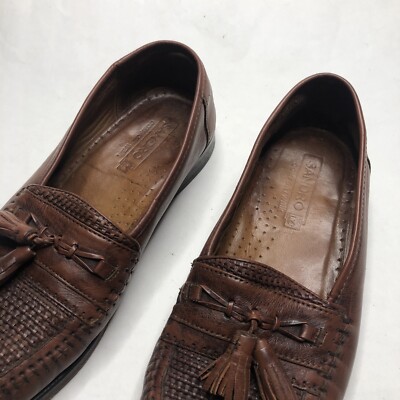Sandro Moscoloni Comfort Dress Delta Brown Loafers Mens 