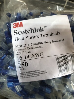 3M Heat shrink female shielded terminal