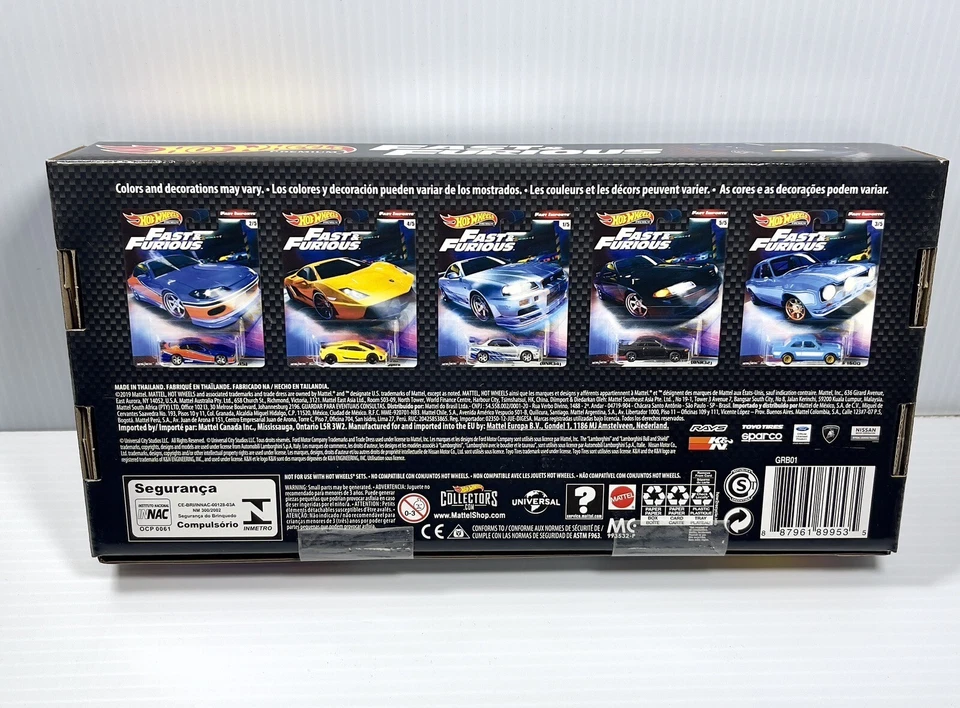 *SEE DESCRIPTION* Hot Wheels F&F Fast Imports Set R34 R32 Silvia S15 Gallardo - Image 3 of 4