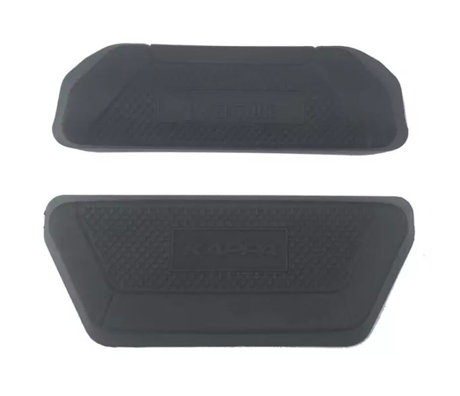 Dossier de coffre KVE58 K-Venture noir en polyuréthane pour top case de moto
