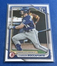 2024 Bowman Prospects #BP-33 Carson Roccaforte Kansas City Royals