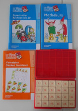 TOP: LÜK SET 2 x MATHE MATHEMATIK + DENKTRAINING! 3 Hefte! (NICHT MINI lük)