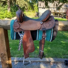 16" Tami Semas Custom Jeff Smith Barrel Saddle