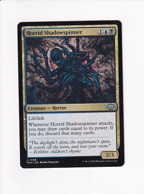 MAGIC THE GATHERING MTG MODERN HORIZONS III MH3 HORRID SHADOWSPINNER
