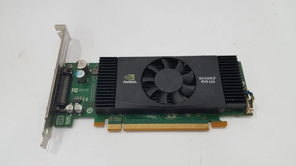 Nvidia P538 Quadro  HIGH PROFILE Dual Video Graphics Card - Image 4 of 4