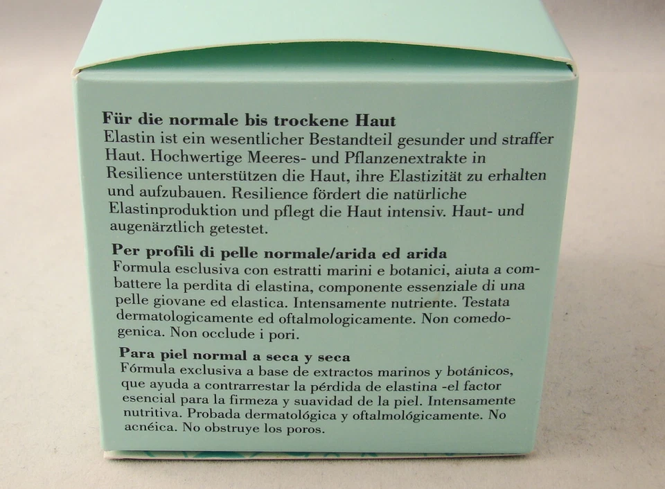 Estee Lauder RESILIENCE Creme Refirmador de Elastina Normal/Seco 1,7 oz NOVO NA CAIXA  - Imagem 4 de 4