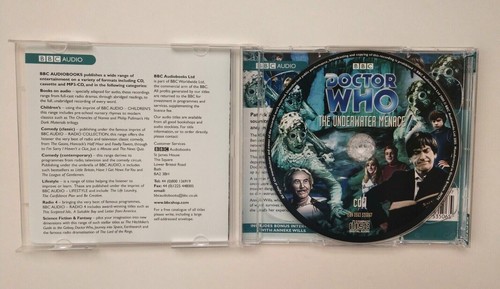 Doctor Who Original BBC TV Soundtrack Audio CD Set THE UNDERWATER MENACE - Picture 3 of 6