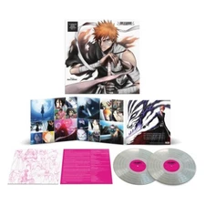 Bleach Original Soundtrack 2x CLEAR VINYL LP Record Shiro SAGISU Anime Score NEW