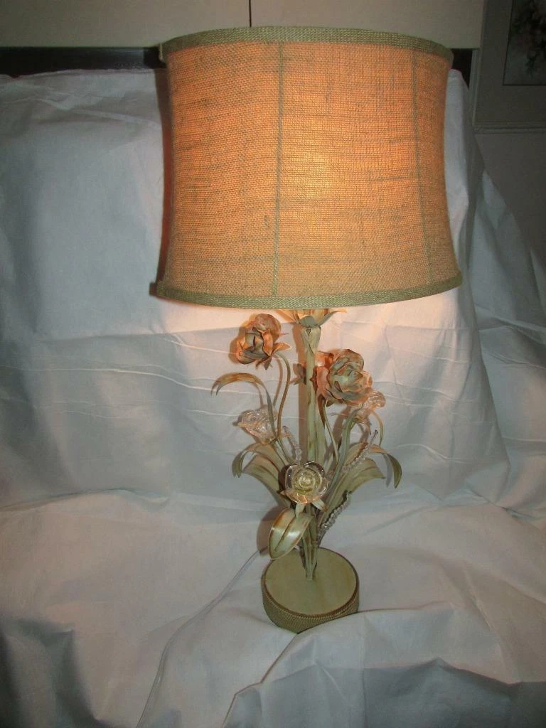 Tall 2024 flower lamp
